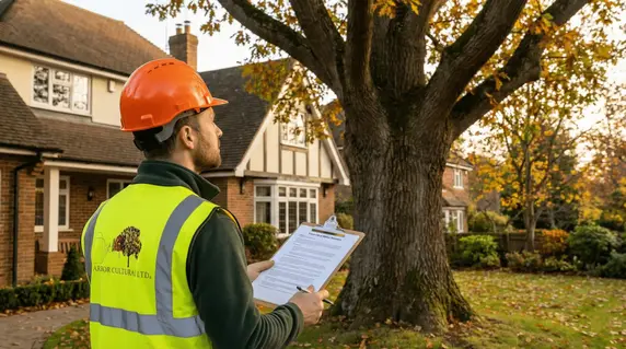 BS5837 tree survey consultancy for Weybridge, Surrey